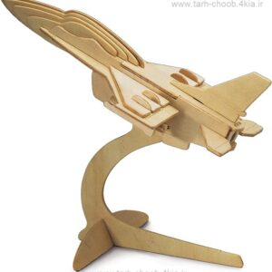طرح معرق جت جنگی پایه دار مدل - F-16 Fighting Falcon