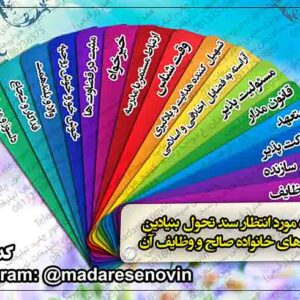 طرح بنر خانواده مورد انتظار سند تحول بنیادین  ویژگی های خانواده صالح و وظایف آن