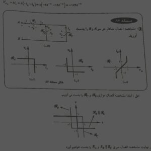 pdfکامل حل تمرین فصل 3 کتاب مدار دکتر جبه دار