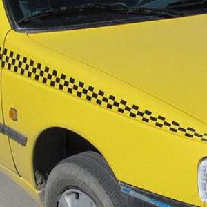 طرح کورل 12 شطرنجی تاکسی پژو
