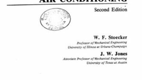 دانلود حل المسائل کتاب تهویه مطبوع و تبرید ویلبرت استوکر Wilbert Stoecker