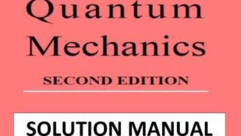 دانلود حل المسائل کتاب مکانیک کوانتومی شانکار Shankar