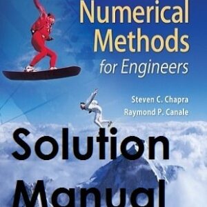 دانلود حل المسائل روش های عددی استیون چاپرا ویرایش هفتم STEVEN CHAPRA