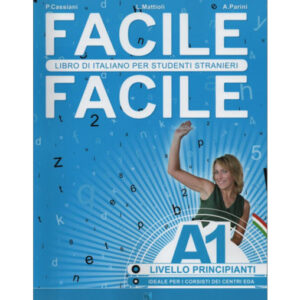 کتاب آموزش ایتالیایی Facile - A1 به همراه فایل های صوتی