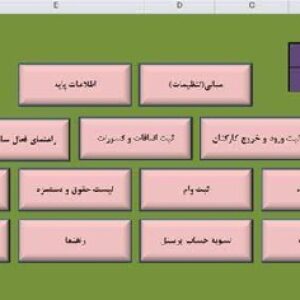 اکسل هوشمند حقوق و دستمزد