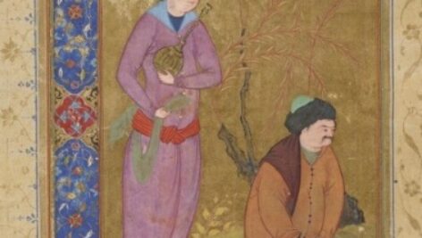 دانلود نسخه نفیس و نایاب منظومه فارسی حفظ الصحت در علم طب با تشعیر و مینیاتور رنگی کتابت شده در949 قمری