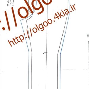 الگو شلوار سایز 42