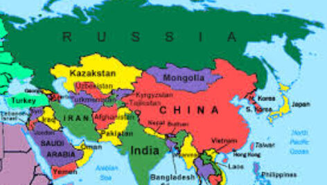دانلود پاورپوینت آشنایی با جغرافیای قاره آسیا
