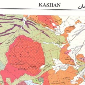 نقشه زمین شناسی کاشان(1:100000)