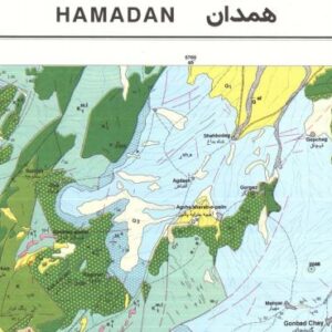 نقشه زمین شناسی همدان (1:100000)