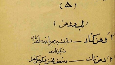 قیافه شناسی(نسخه دستنویس)