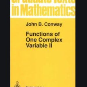 دانلود حل المسائل کتاب توابع با یک متغیر مختلط جان کانوی John Conway