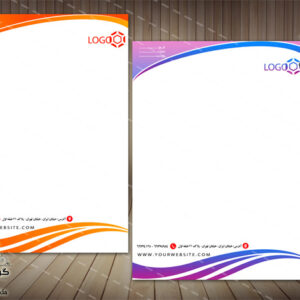 سربرگ  لایه باز (26)در 2رنگ- PSD-فتوشاپ