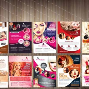 مجموعه بروشور/کاتالوگ آرایشی و بهداشتی - PSD -فتوشاپ