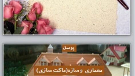 پاورپوینت پودمان معماری و سازه(ماکت سازی) کار و فناوری هشتم