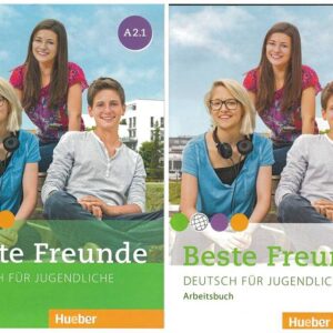 کتاب آموزش زبان آلمانی Beste Freunde A2.1 به همراه کتاب کار و فایل های صوتی کتاب ها