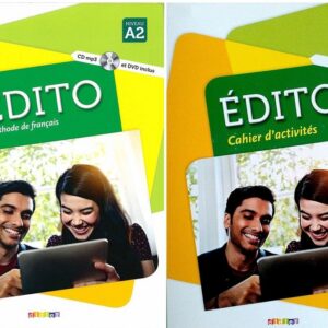 کتاب آموزش زبان فرانسوی Edito A2 به همراه کتاب کار و کتاب معلم و فایل های صوتی کتاب