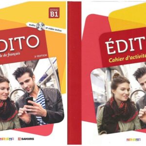 کتاب آموزش زبان فرانسوی Edito B1 به همراه کتاب کار و کتاب معلم و فایل های صوتی کتاب