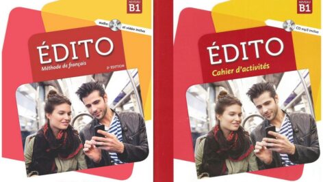 کتاب آموزش زبان فرانسوی Edito B1 به همراه کتاب کار و کتاب معلم و فایل های صوتی کتاب