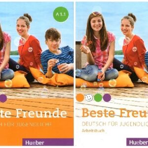 کتاب آموزش زبان آلمانی Beste Freunde A1.1 به همراه کتاب کار و فایل های صوتی کتاب ها
