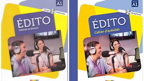 کتاب آموزش زبان فرانسوی Edito A1 به همراه کتاب کار و کتاب معلم و فایل های صوتی کتاب