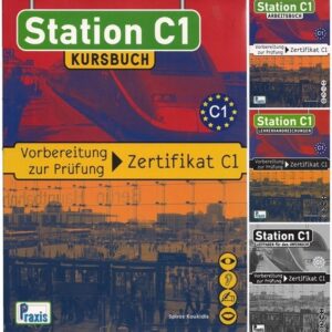 کتاب آموزش زبان آلمانی Station C1 به همراه فایل های صوتی کتاب