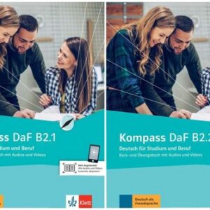 کتاب آموزش زبان آلمانی Kompass DaF B2 (2020) به همراه فایل های صوتی کتاب