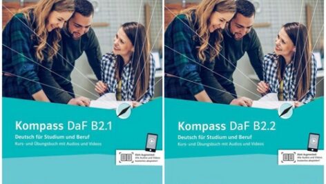 کتاب آموزش زبان آلمانی Kompass DaF B2 (2020) به همراه فایل های صوتی کتاب