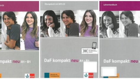 کتاب آموزش زبان آلمانی DaF kompakt neu A1-B1 (2016-2017) به همراه فایل های صوتی کتاب