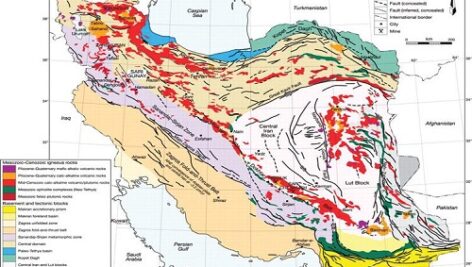 پاورپوینت کامل و جامع با عنوان زمین شناسی ایران در دوران پرکامبرین و پالئوزوئیک در 48 اسلاید