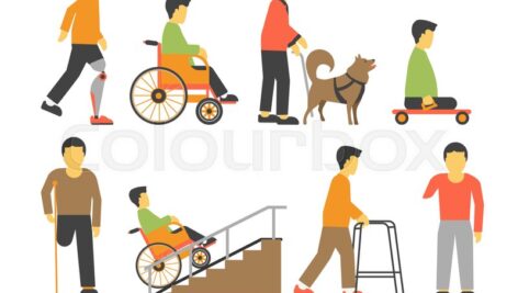 پاورپوینت کامل و جامع با عنوان معلولین جسمی در 58 اسلاید