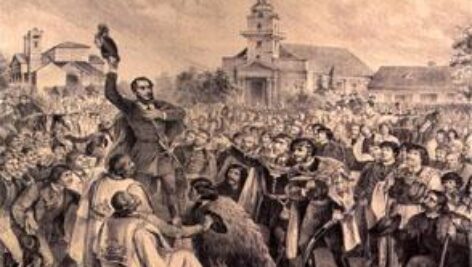 پاورپوینت کامل و جامع با عنوان بررسی انقلاب 1848 مجارستان در 31 اسلاید