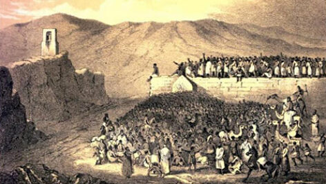 پاورپوینت کامل و جامع با عنوان بررسی غزوه (جنگ) احد در 22 اسلاید