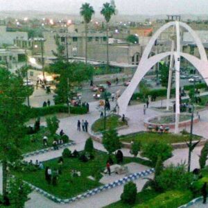 پاورپوینت کامل و جامع با عنوان بررسی شهر دهدشت در 18 اسلاید