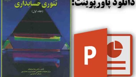دانلود پاورپوینت فصل سوم کتاب تئوری حسابداری، تالیف دکتر شباهنگ با موضوع: مفروضات بنیادی، اصول و مفاهیم حسابداری