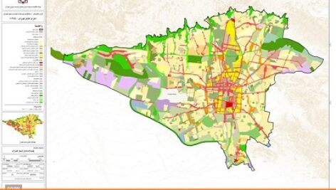 دانلود نقشه های پهنه بندی مناطق 22 گانه تهران بزرگ