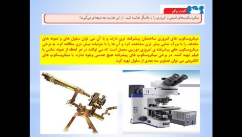 پاورپوینت آموزش درس دهم علوم پایه ششم ( خیلی کوچک ، خیلی بزرگ)