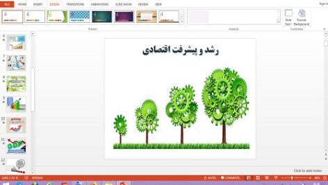 پاورپوینت رشد و پیشرفت اقتصادی درس 11 اقتصاد پایه دهم