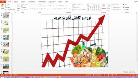 پاورپوینت تورم و کاهش قدرت خرید درس 9 اقتصاد پایه دهم