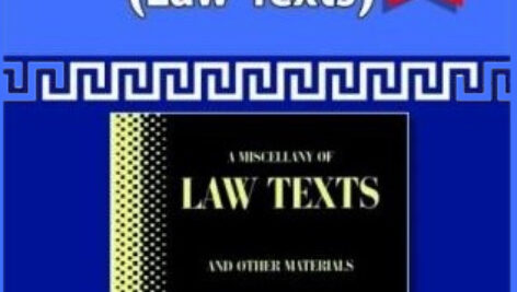 ترجمه کامل متون حقوقی لاتکست – LAW TEXTS – بر اساس کتاب گودرز افتخار جهرمی – pdf