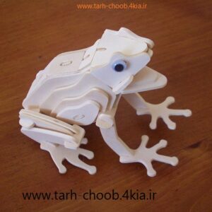 طرح معرق قورباغه - frog-puzzle