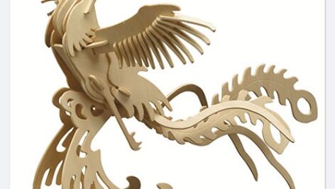 طرح معرق دایناسور ققنوس – phoenix