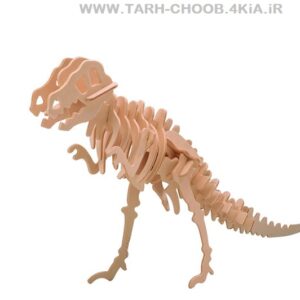 طرح مشبک دایناسور تیرانوساروس