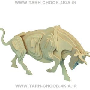 طرح معرق گاو شاخدار