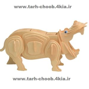 طرح معرق اسب آبی