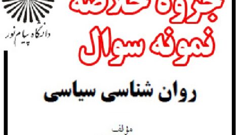 دانلود جزوه و خلاصه درس روانشناسی سیاسی بر اساس کتاب سعید عبدالملکی