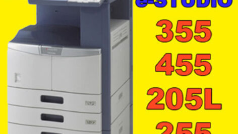 سرویس منوال فتوکپی توشیبا Toshiba-205L-255-305-355-455