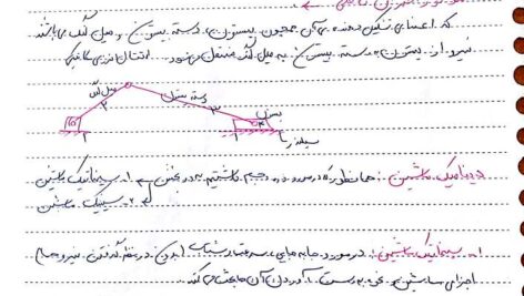 دانلود جزوه دینامیک ماشین استاد دشتی دانشگاه یزد