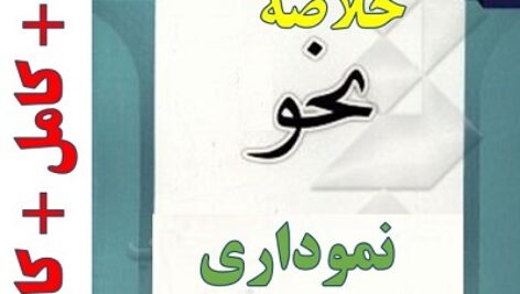 تلخیص کتاب نحو به صورت نموداری و روان