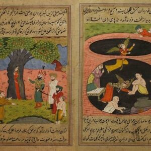 طوطی نامه - نسخه خطی مصور
